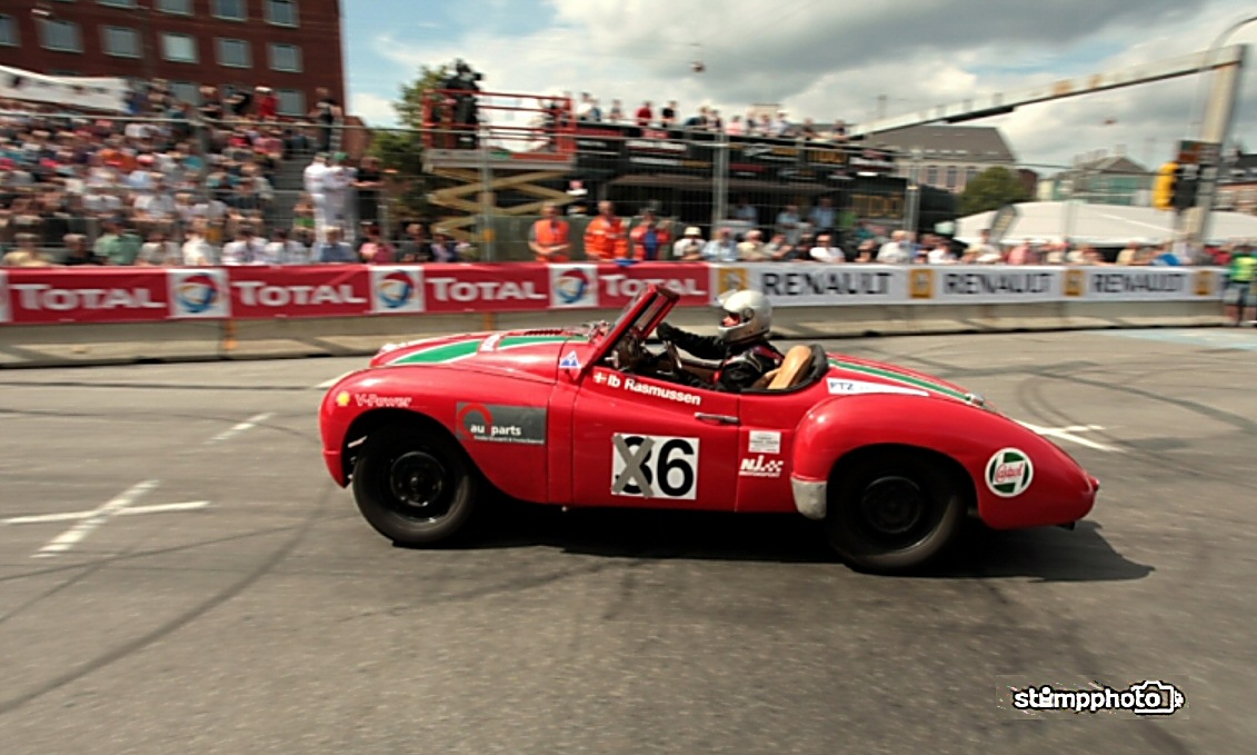 Jowett Jupiter racing in Copenhagen GP Aug 2014