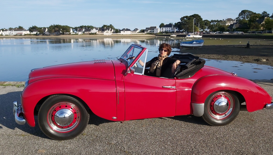 Jowett Jupiter in Brittany summer 2019